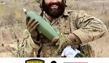 "Our Beloved US American Brother Erik Martin Giggleman, who had been serving in Ukraine as a Volunteer succumbed on the Battlefield. Honor, Glory and Gratitude To Our Brother." -Olena Rohoza