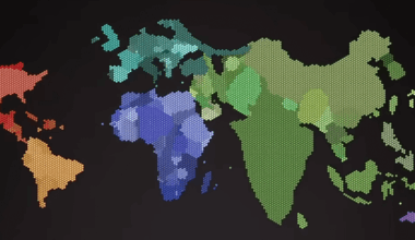 World map by population per country (over 12,000 years)