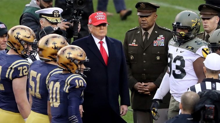 President Trump to attend Army vs. Navy game in Baltimore