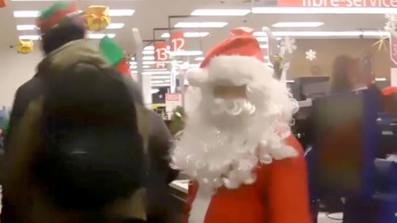 Thieves dressed as Santa and elves raid Montreal grocery store, claim inspiration from Robin Hood