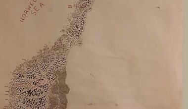 [Original] Hand-Drawn Map of Mainland Norway