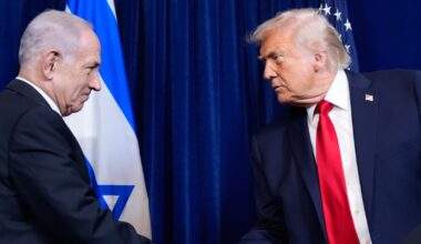 Trump, Netanyahu meet on Gaza war, warn Iran over nuclear ambitions