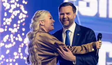 Vance refuses to set red lines over bigotry at Turning Point USA's convention : NPR