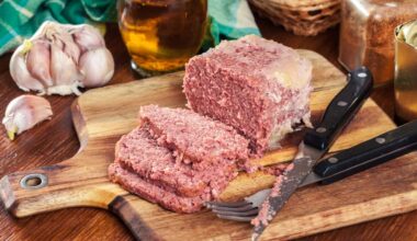 Delicious sliced corned beef