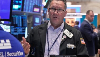 Wall Street pulls back from its record heights