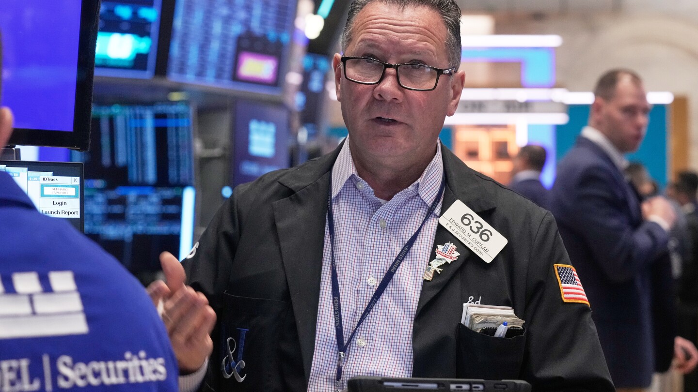 Wall Street pulls back from its record heights