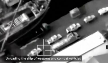 Saudi Arabia bombs Yemen port over weapons shipment from UAE