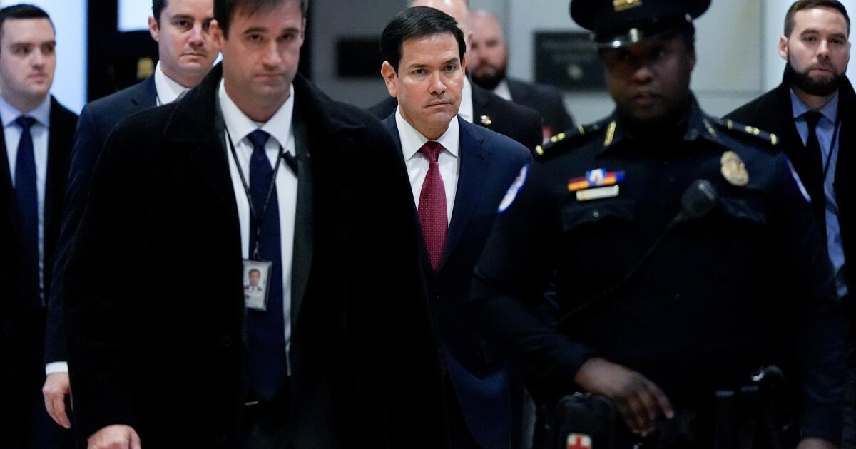 Rubio fields questions on Russia-Ukraine, Gaza and Venezuela