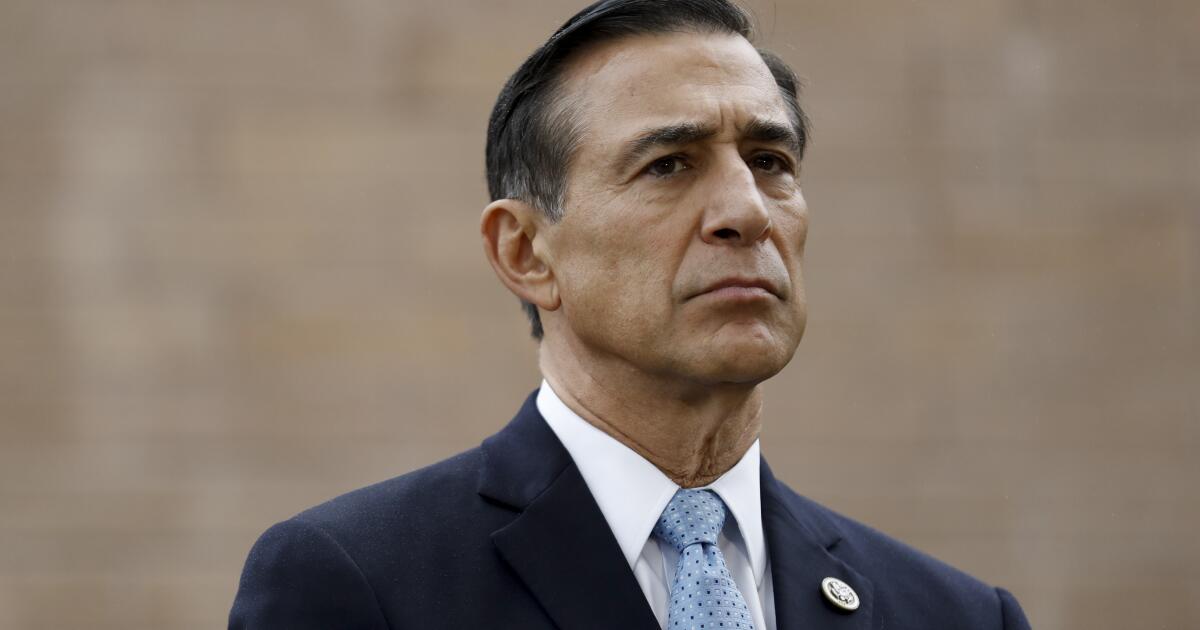 Issa to run in California rather than move to Texas