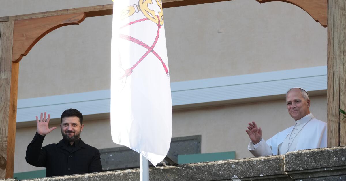 Pope Leo says Europe's role is key in any Ukraine peace deal