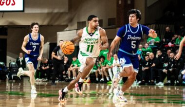 Reggie Thomas, the 'energy guy', hits career high as UND crushes Crown College - Grand Forks Herald