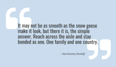 Letter to the Editor: The politics of snow geese