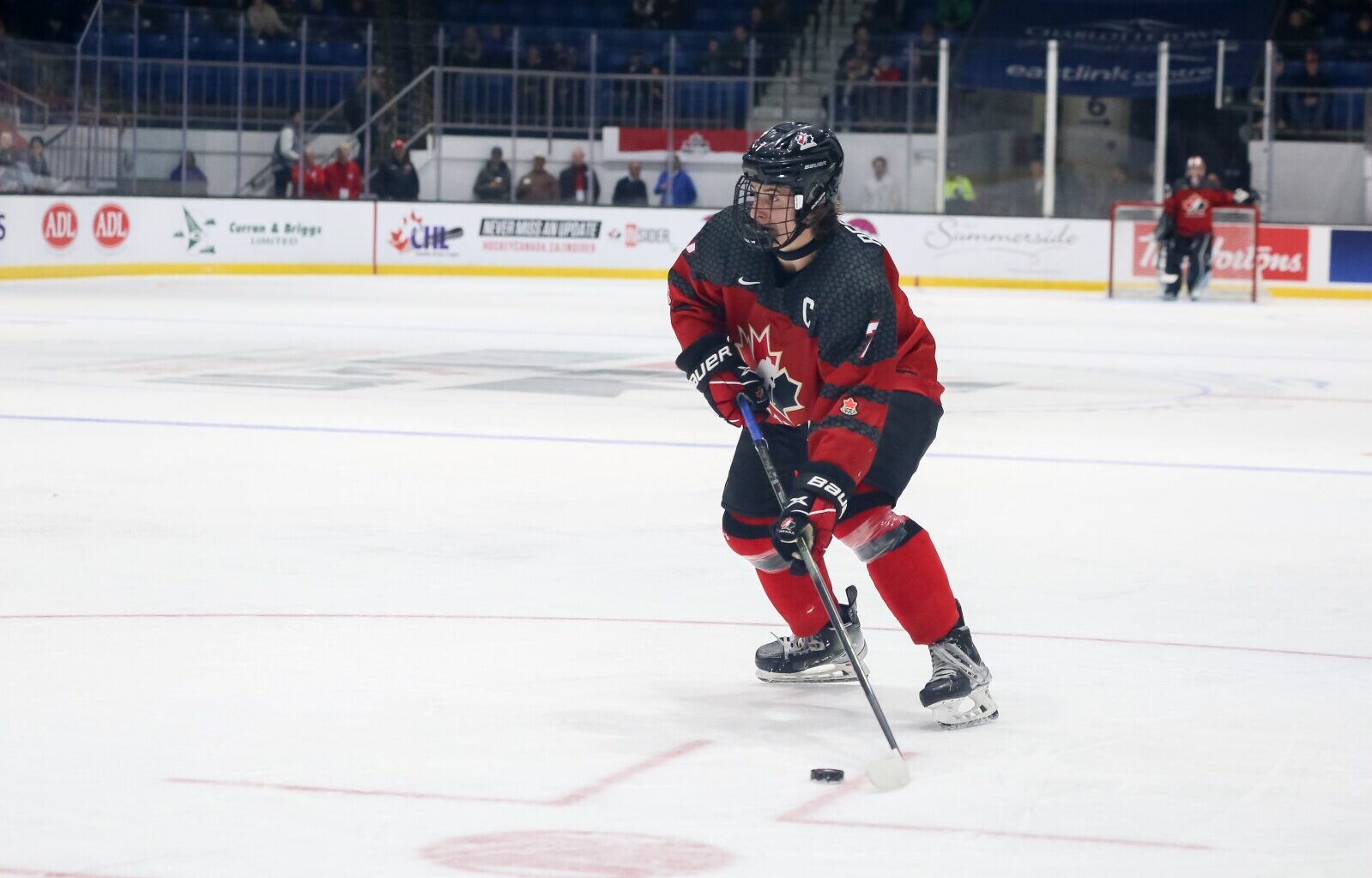 Cole Reschny's goal helps Canada escape upset bid by Latvia - Grand Forks Herald