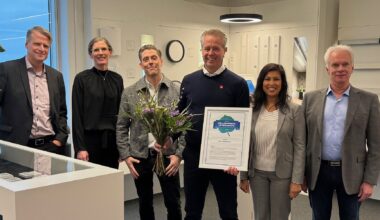 SG Armaturen utses till Årets Hållbarhetsleverantör 2025 av Rexel Sverige