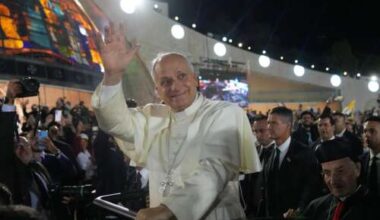 Pope Leo XIV sends message of support to southern Lebanon as he ends 1st foreign trip