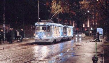 Svētku tramvajs Rīgā