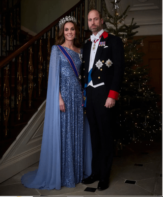 More pics of Catherine, Princess of Wales at German state banquet