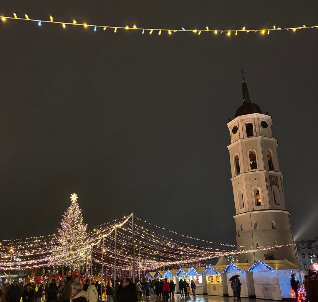 European Christmas Capital 🫶🏼👏🏽Vilnius, Lithuania 🇱🇹