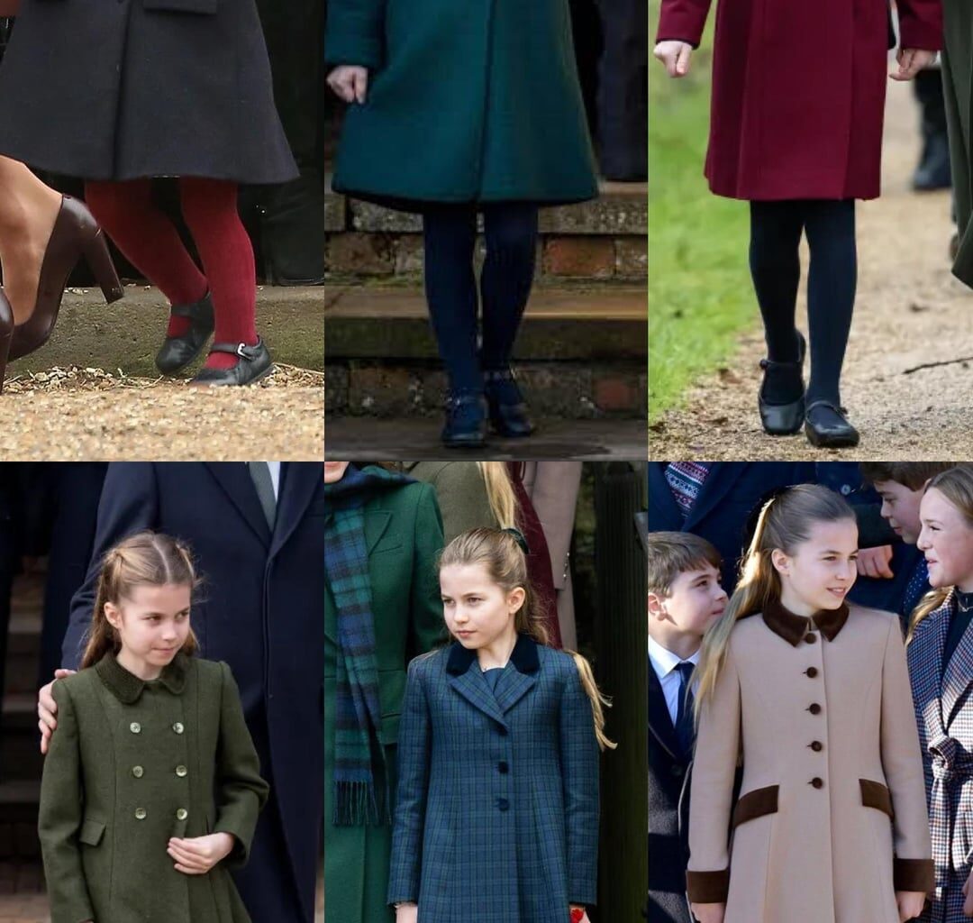 Princess Charlotte Christmas outfits 🎄