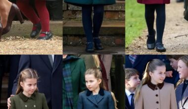 Princess Charlotte Christmas outfits 🎄