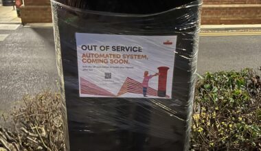 Sorry, Royal Mail, how much more automated can you make dropping a letter into a box?