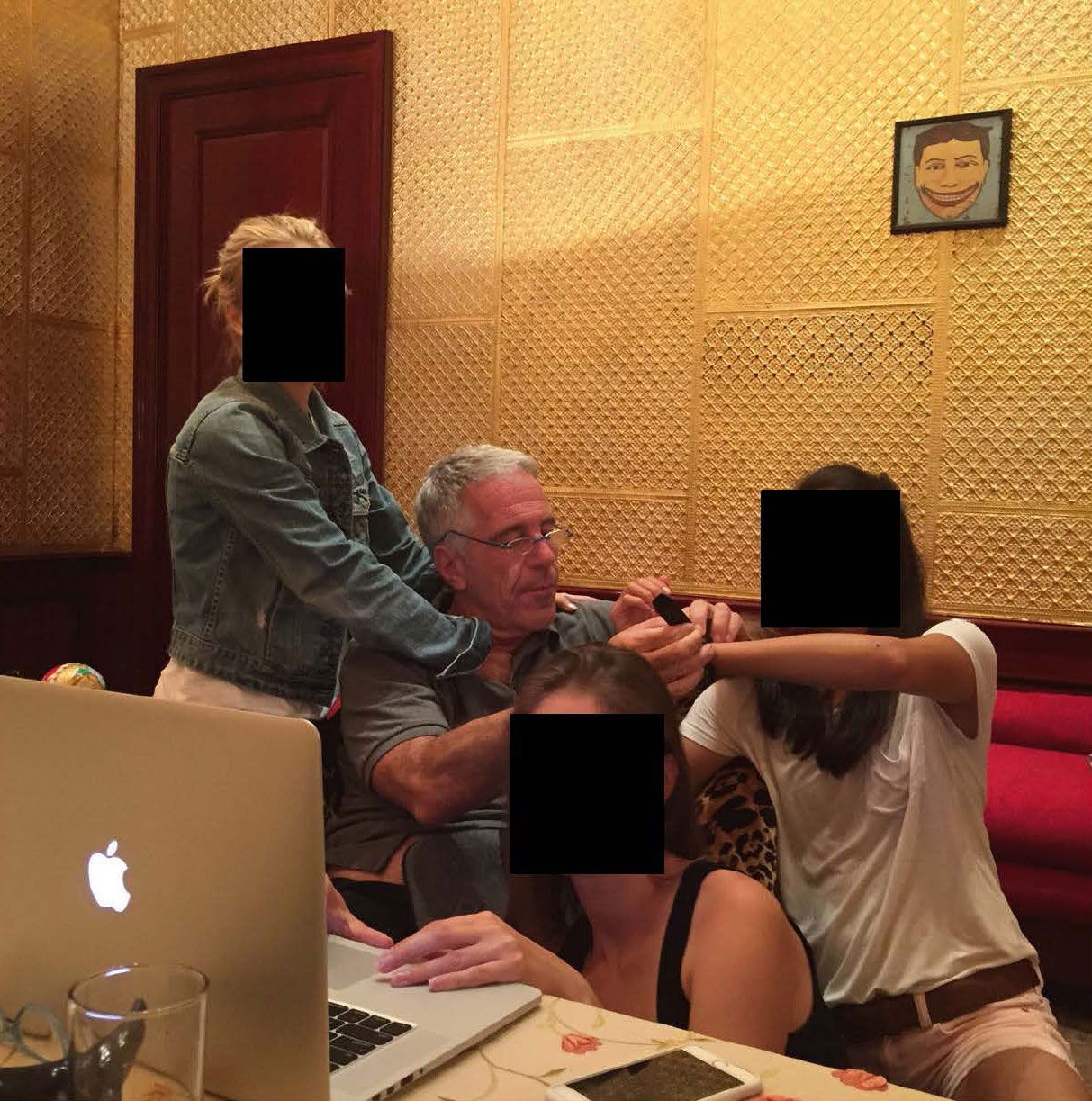 Image may contain Jeffrey Epstein Computer Electronics Pc Laptop Adult Person Accessories Glasses Face and Head