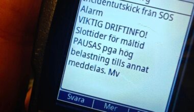 Uppmaningen till ambulanspersonalen: Ät inte