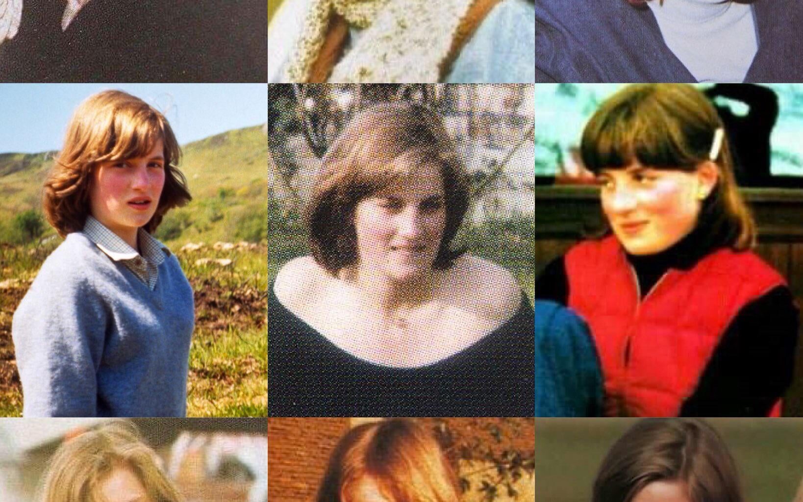 Princess Diana as a teenager