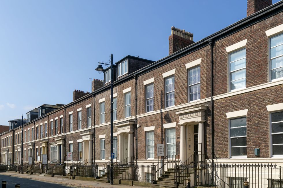 Victorian terraces in Sunderland
