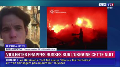 Violentes frappes russes sur l'Ukraine cette nuit du 12 au 13 décembre 2025