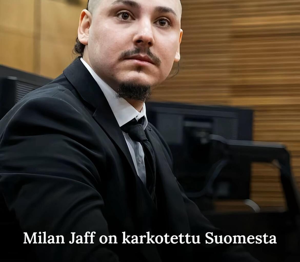 Milan Jaff has been deported from Finland