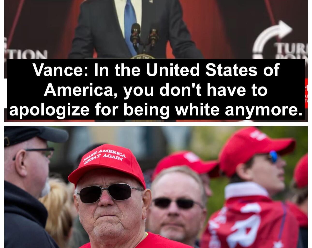 VP Vance: You don't have to apologize for being white anymore