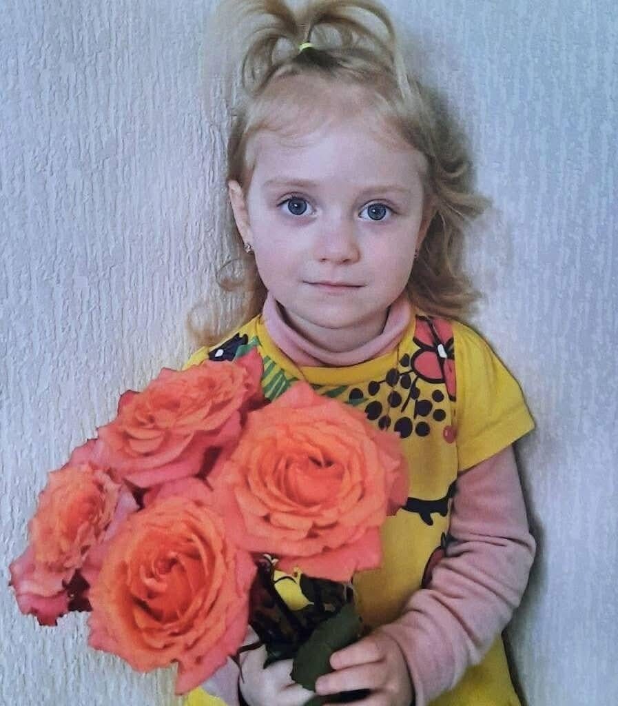 This was Kristina Solovyova: she was 4, and she was killed in her residential building in the city of Zhytomyr, when it was struck during Russian drone and missile attacks on December 23rd.