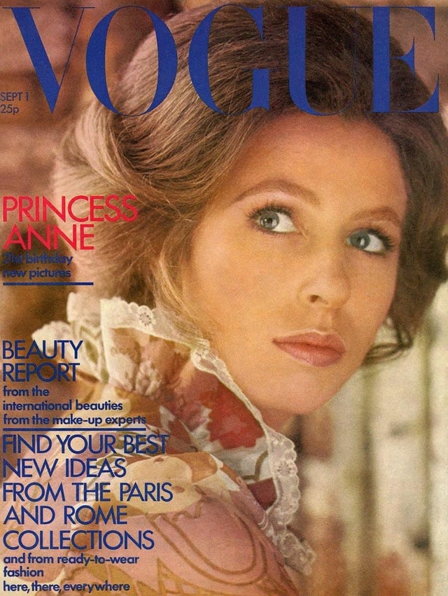 Princess Anne’s Vogue covers