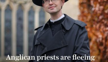 Barry is finally realising he's been erring in his heretic ways for 500 years