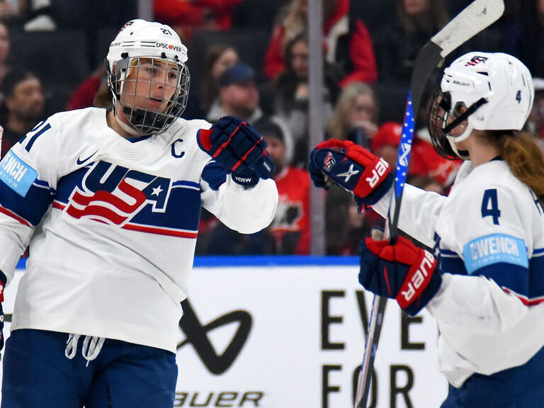 U.S. women’s hockey team beats Canada to sweep Rivalry Series