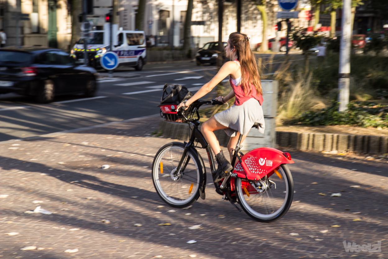 Un vélo public V'Lille