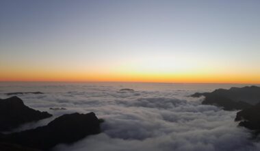 Ein Meer über dem Meer