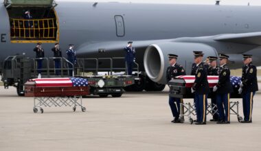 Two Iowa National Guard members killed in Syria return home on Christmas Eve