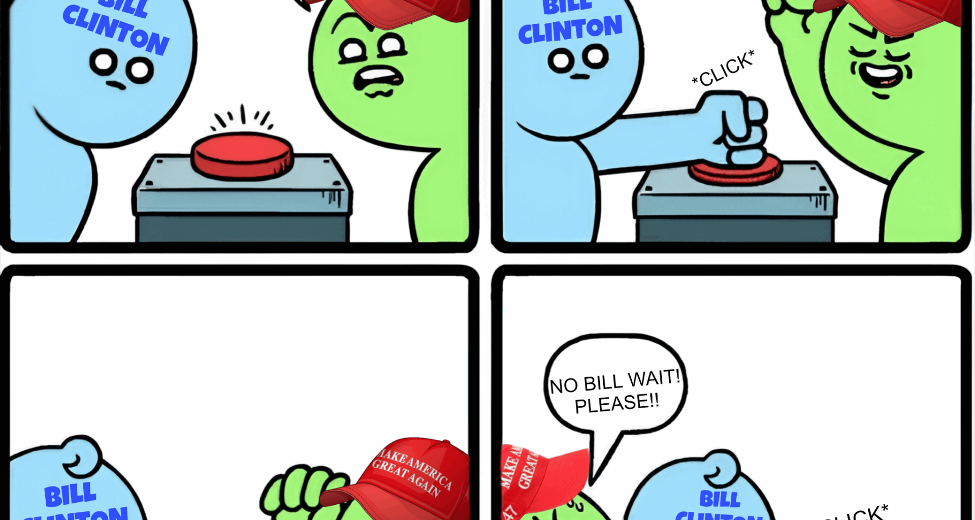 MAGA on Bill Clinton RN.