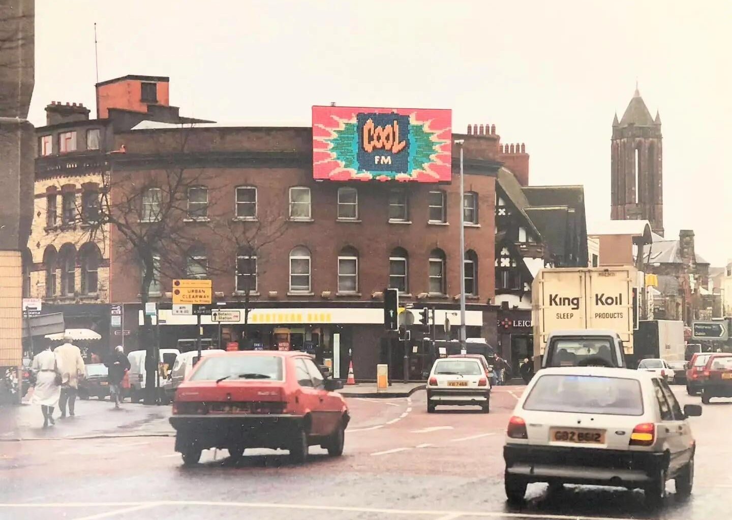 Shaftesbury Square in the 1980s