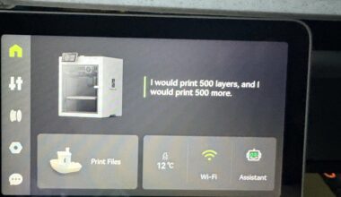 I turned on my 3D printer this morning and it’s been stuck in my head all day.