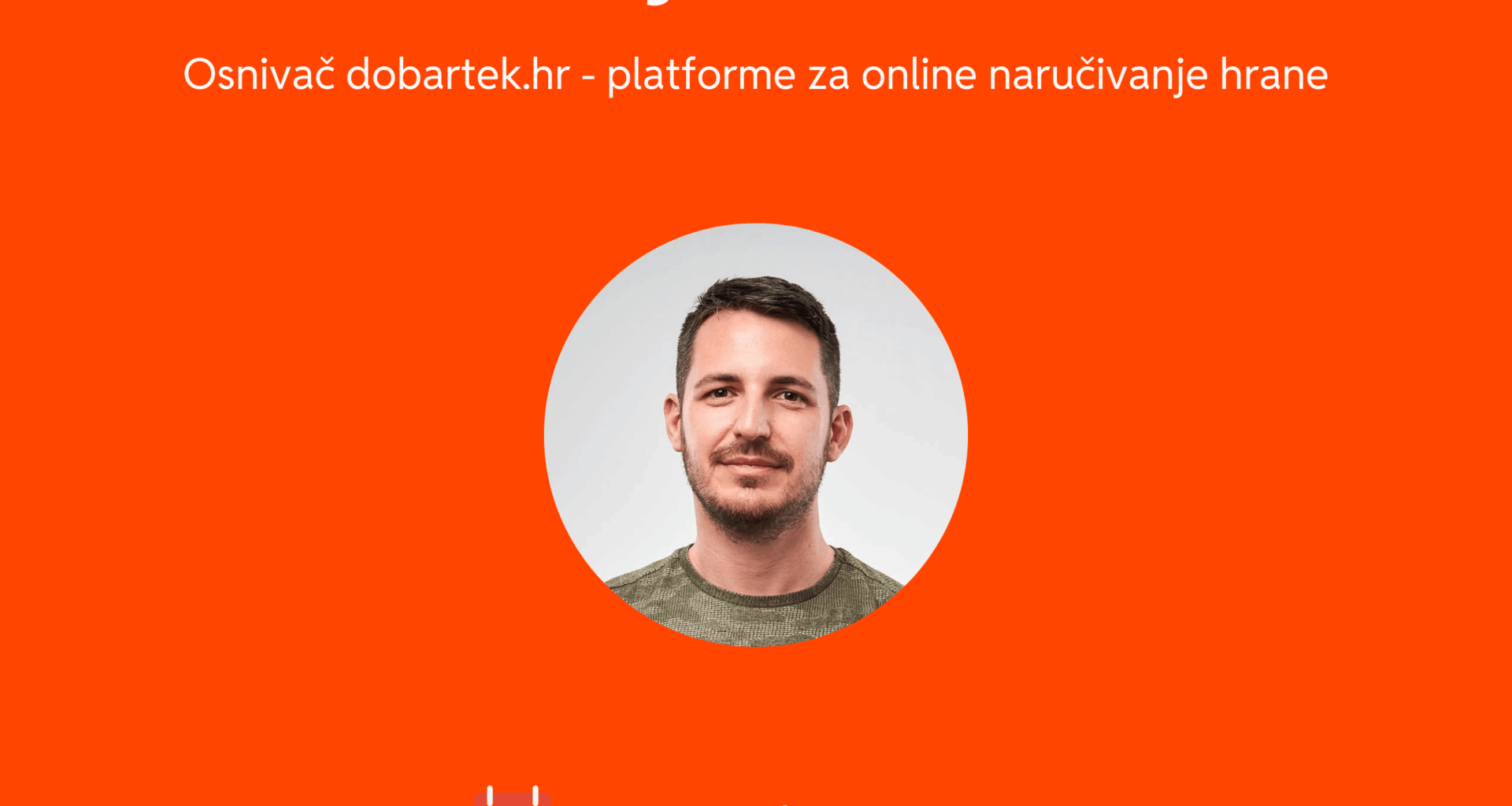 Ideje bez granica: Nebojša Veron, osnivač platforme dobartek.hr