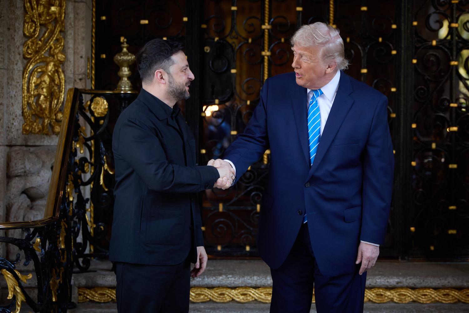 Trump's Mar-a-Lago meeting with Zelensky ends without agreement on how peace in Ukraine should look
