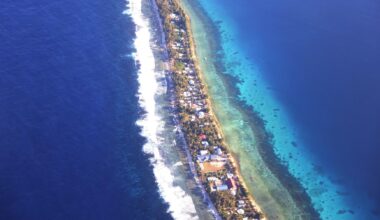 First climate migrants arrive in Australia from sinking Tuvalu in South Pacific