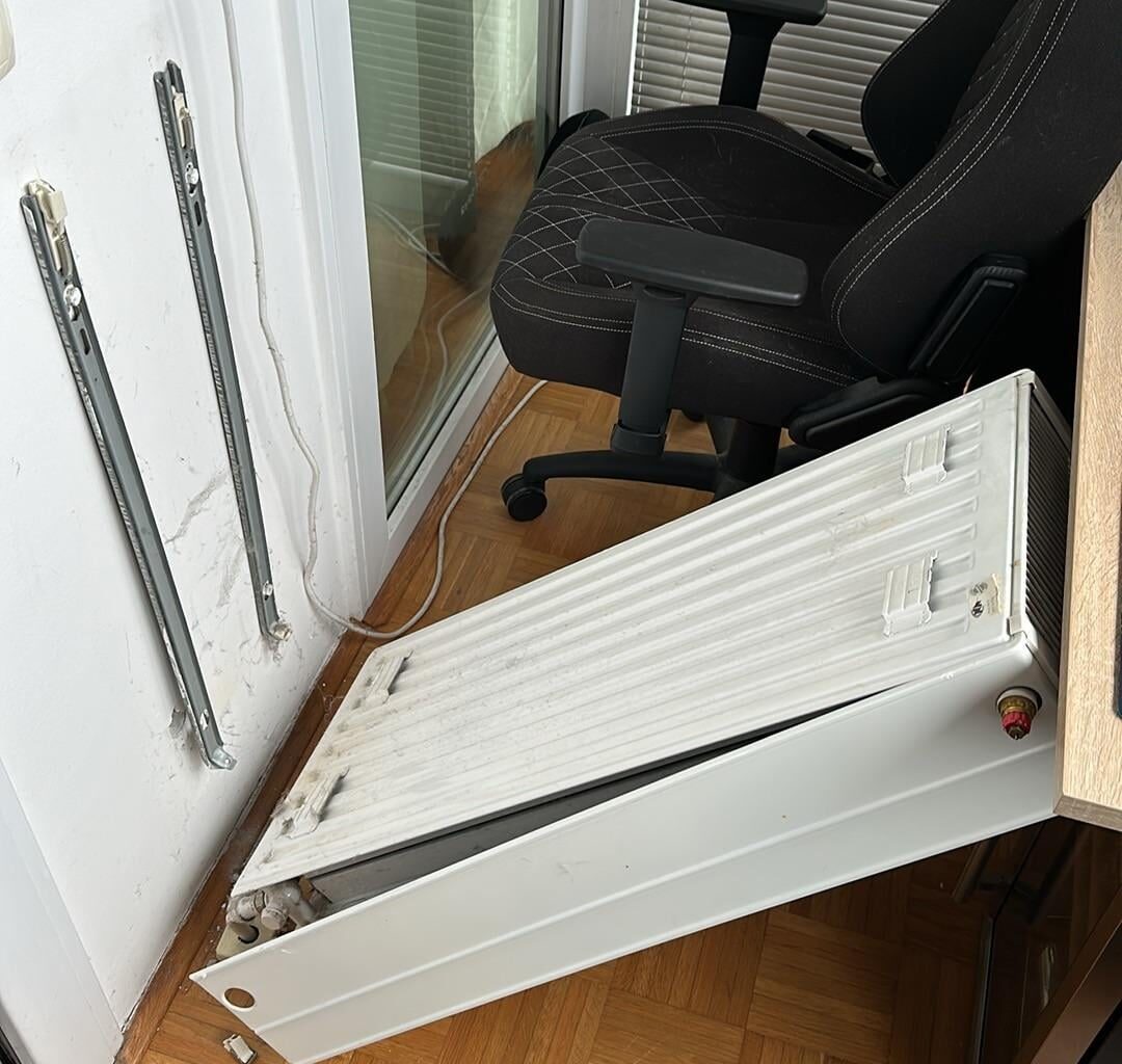 Odstranitev radiatorja