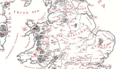 Update: Map of England inspired by Tolkien, hand drawn by myself