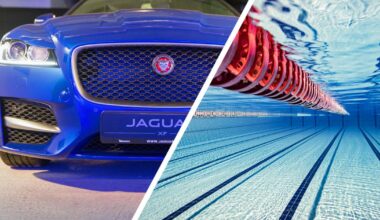 La conductrice confond les pédales, sa Jaguar XF plonge au fond de la piscine municipale de La Ciotat
