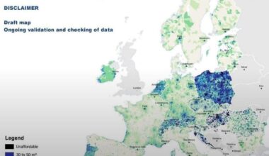 Ceny mieszkań - coroczny raport ESPON z 2025.