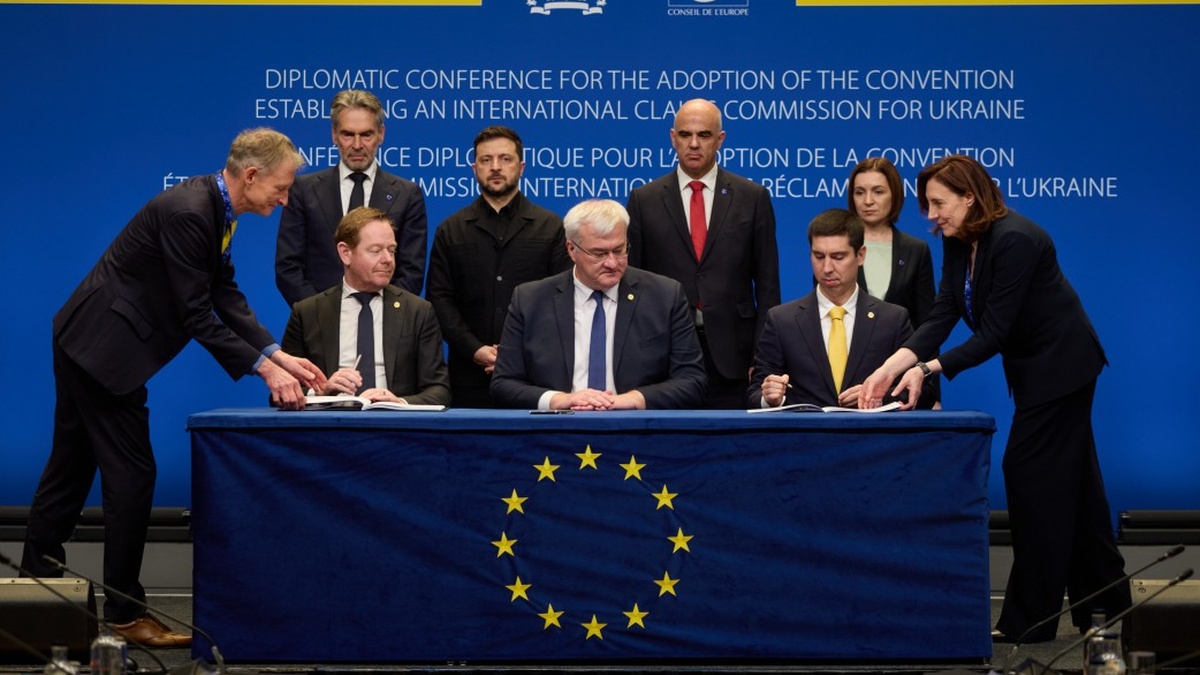 Ukraine, Moldova, Netherlands first to sign convention for compensating Ukraine